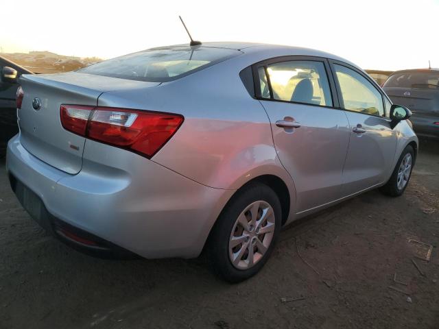 KIA RIO LX 2014 silver  gas KNADM4A3XE6404446 photo #4