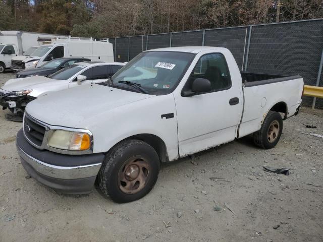 FORD F150 2003 white  gas 1FTRF17293NA76780 photo #1