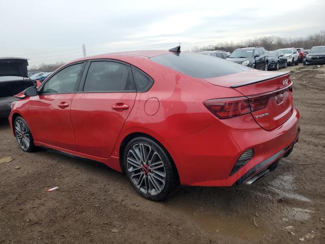 KIA FORTE GT 2022 red  gas 3KPF44AC2NE464257 photo #3