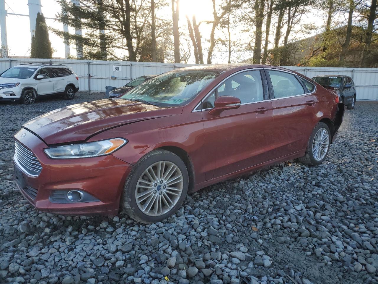 Lot #3024250856 2014 FORD FUSION SE