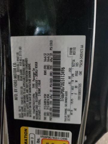 2016 FORD FUSION S - 1FA6P0G7XG5113496