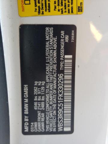 2015 BMW M4 - WBS3R9C51FK330296