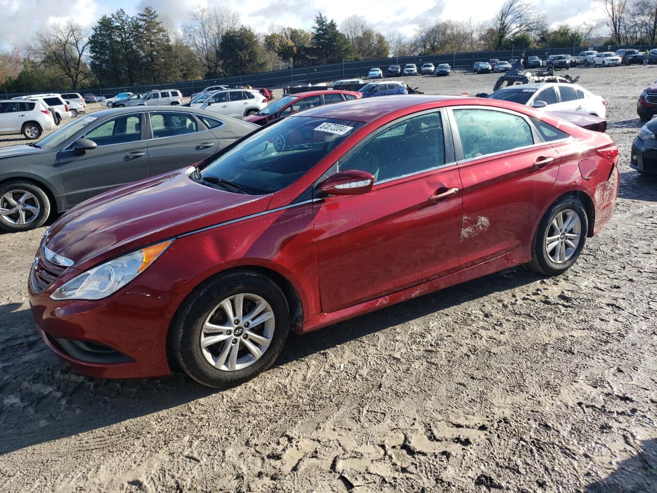 Lot #3028580944 2014 HYUNDAI SONATA GLS