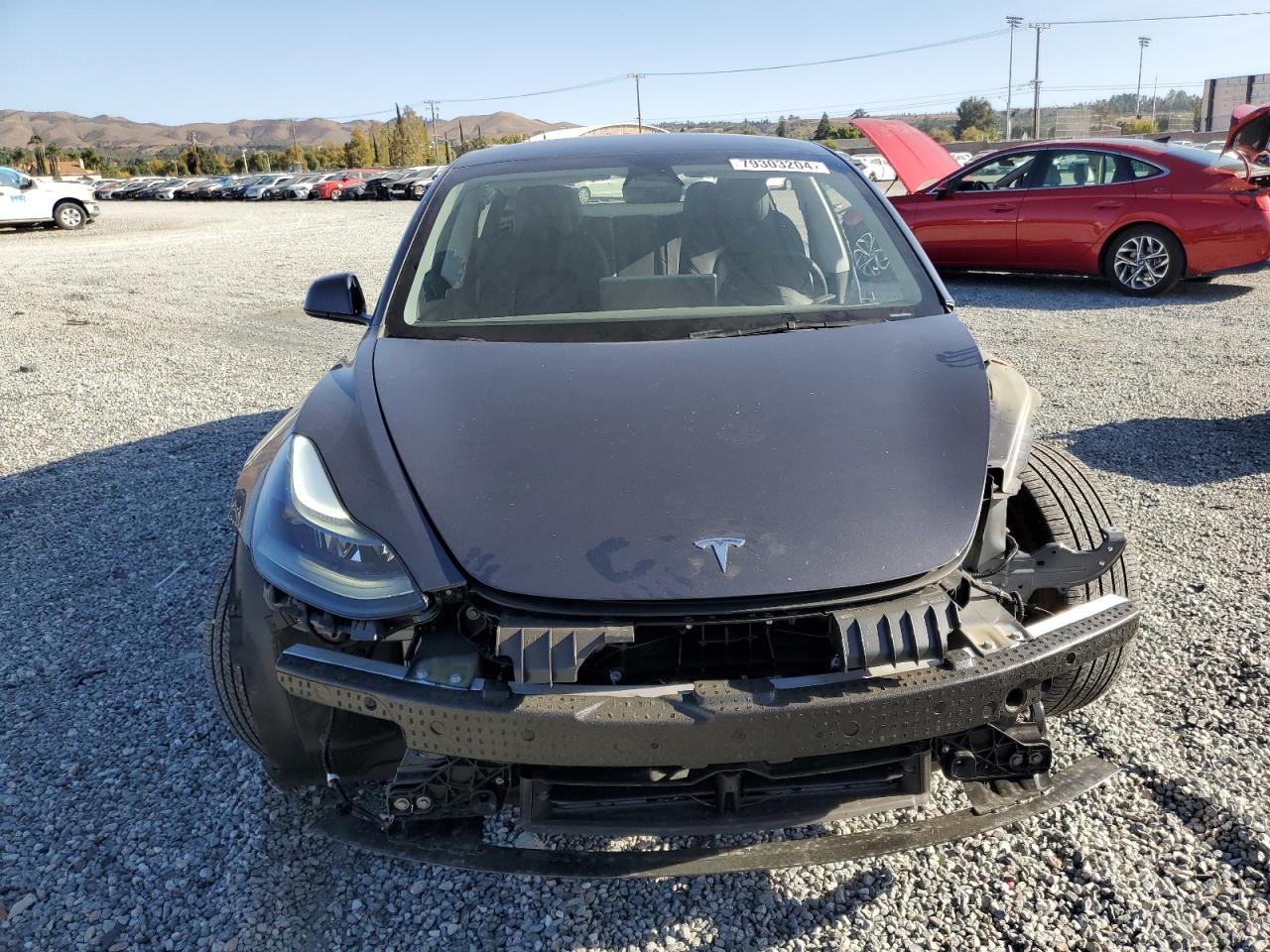 Lot #2979488757 2023 TESLA MODEL 3