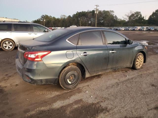 NISSAN SENTRA S 2017 blue  gas 3N1AB7AP4HY295711 photo #4