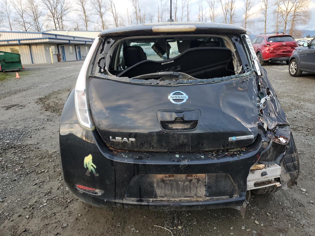 Lot #3024850425 2015 NISSAN LEAF S