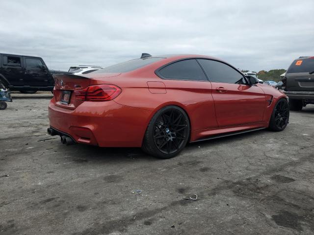 BMW M4 2018 orange  gas WBS4Y9C53JAC87461 photo #4