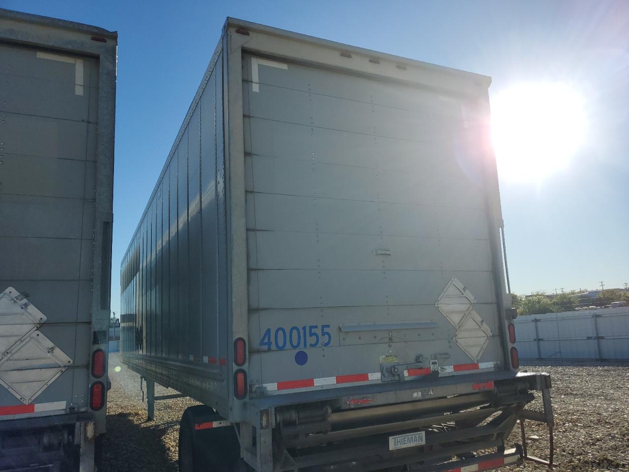 Lot #3029557109 2014 WABASH TRAILER