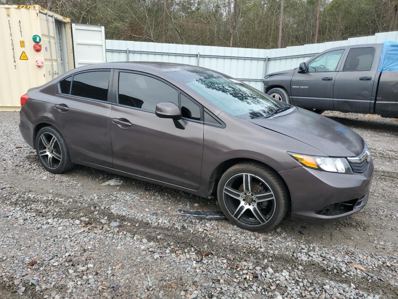 Lot #2978692623 2012 HONDA CIVIC LX