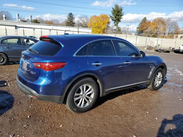 INFINITI QX70 2017 blue  gas JN8CS1MW7HM414879 photo #4