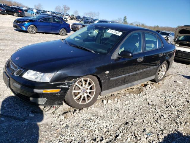 SAAB 9-3 LINEAR 2003 black  gas YS3FB49S031030171 photo #1