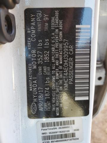 2017 HYUNDAI ACCENT SE - KMHCT4AE0HU309957