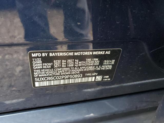 2023 BMW X5 XDRIVE4 - 5UXCR6C02P9P50893
