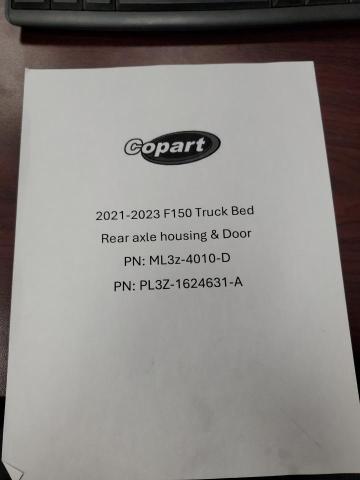 2023 FORD PARTS ONLY TRUCKBEDD00RAXLE