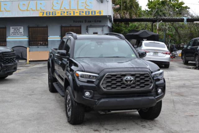 TOYOTA TACOMA DOU 2023 black  gas 3TMDZ5BN8PM146389 photo #1