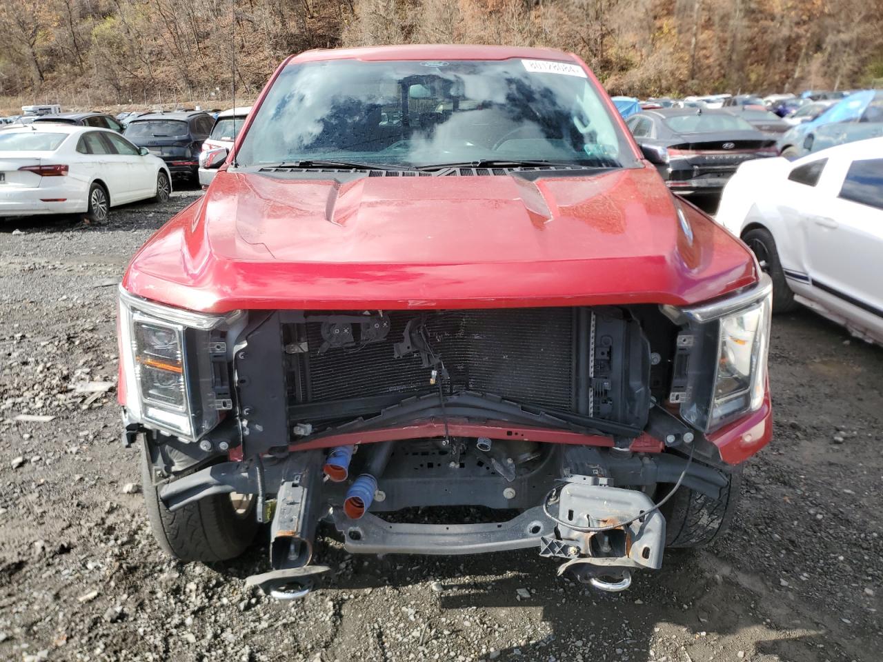 Lot #2974494502 2021 FORD F150 SUPER