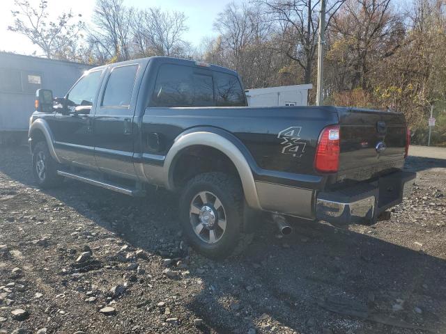 FORD F350 SUPER 2011 black crew pic gas 1FT8W3B64BEA50815 photo #3