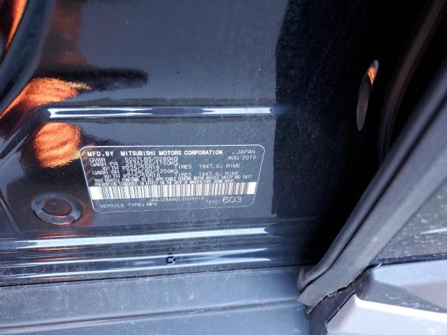 2020 MITSUBISHI OUTLANDER - JA4JZ4AX0LZ009918