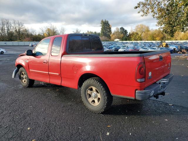 FORD F150 2002 red  gas 1FTRX17222NA44894 photo #3