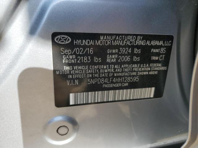 2017 HYUNDAI ELANTRA SE - 5NPD84LF4HH128595