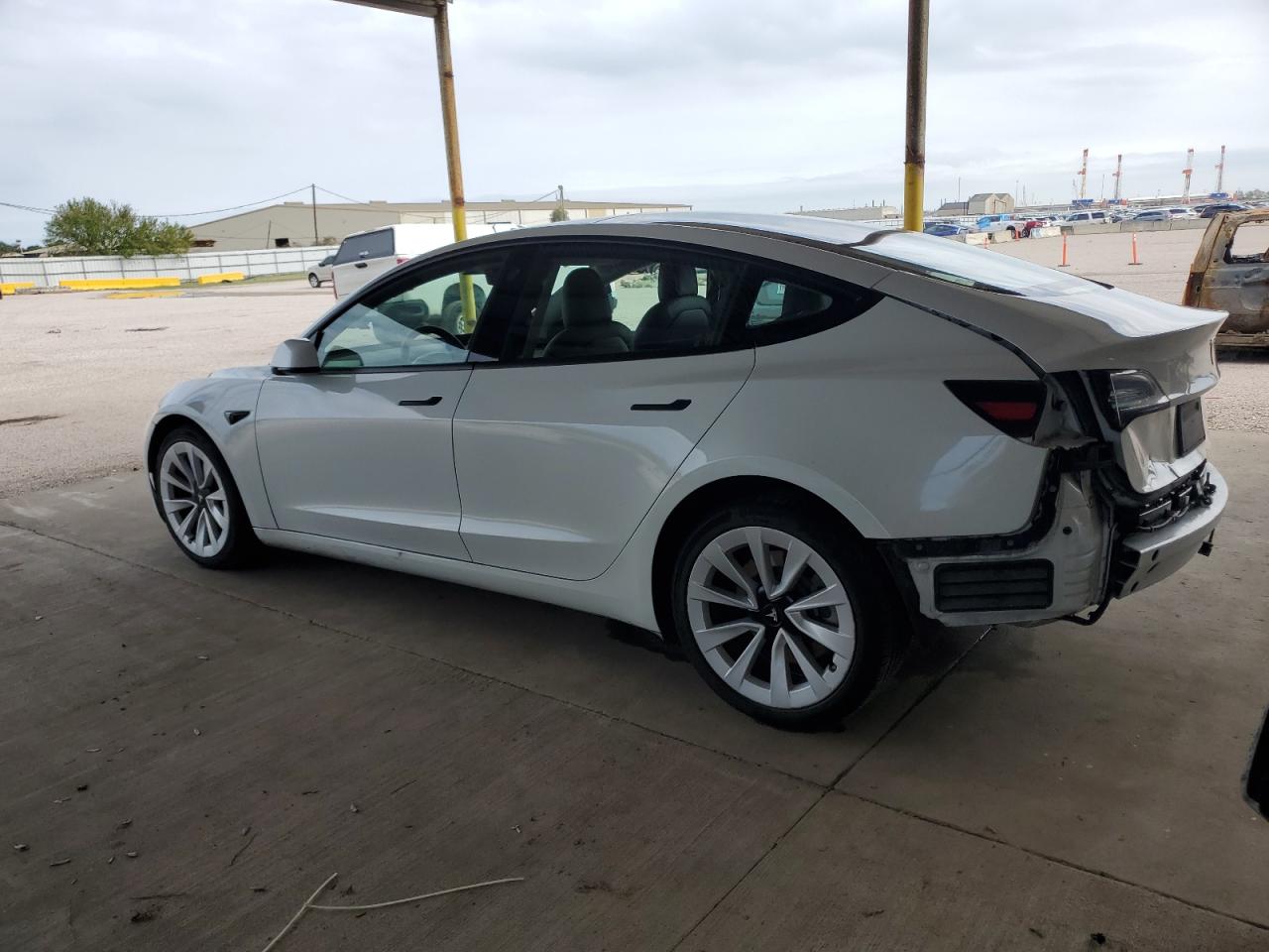 Lot #2986453007 2022 TESLA MODEL 3