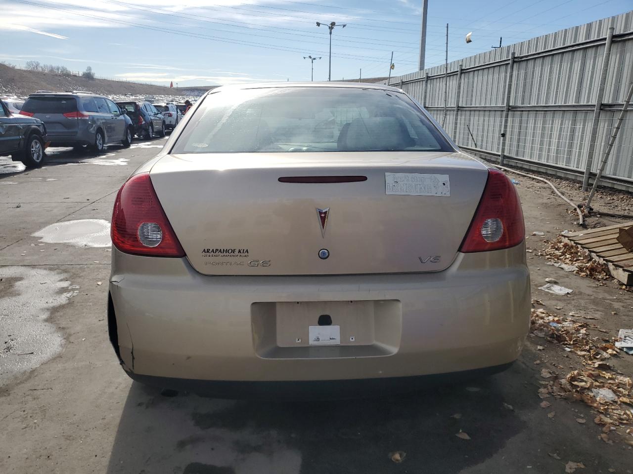 Lot #2994437028 2005 PONTIAC G6