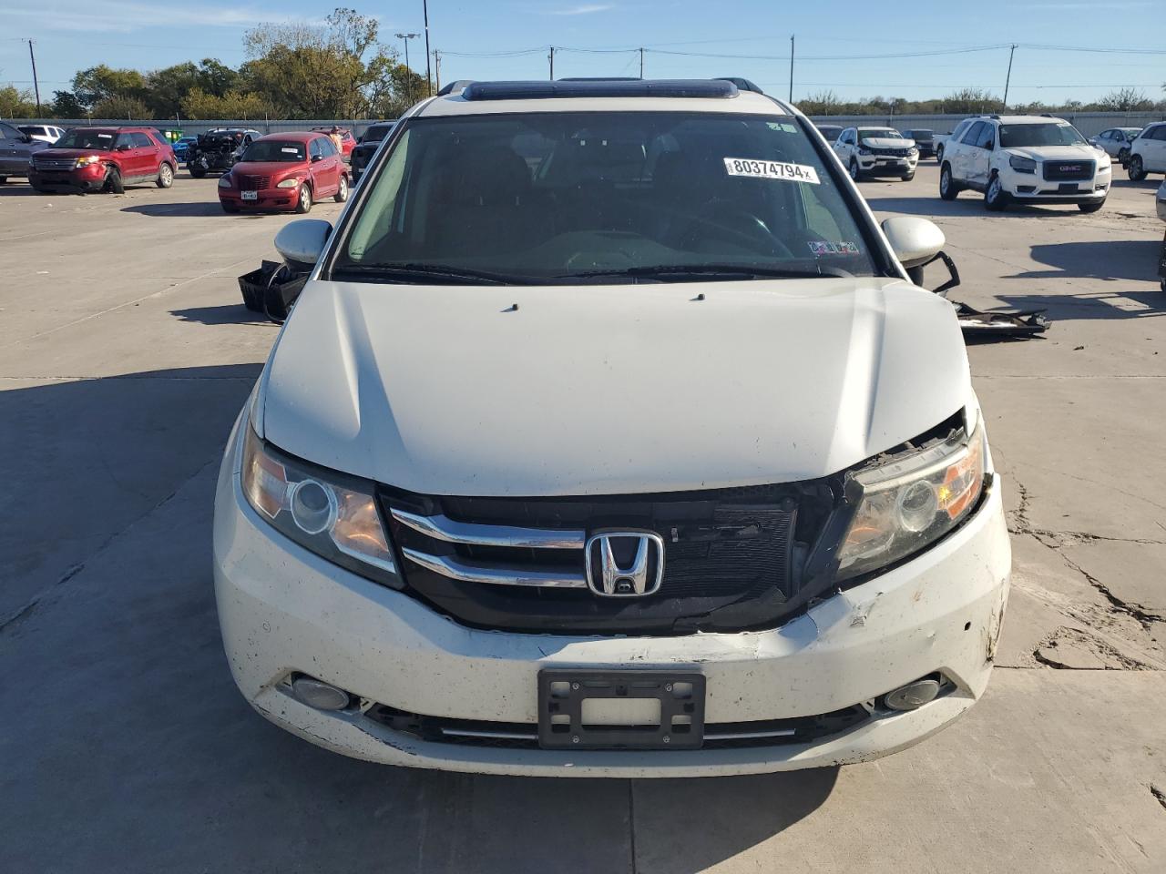 Lot #3024710656 2015 HONDA ODYSSEY TO