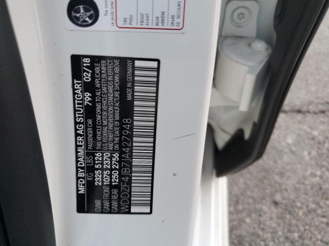 2018 MERCEDES-BENZ E300 WDDZF4JB7JA427948