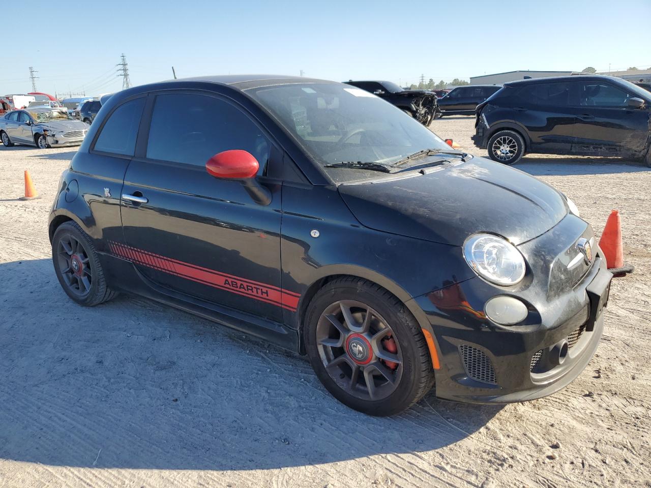 Lot #3023315263 2013 FIAT 500 ABARTH