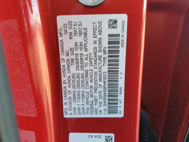2023 HONDA CR-V SPORT - 2HKRS6H59PH818313