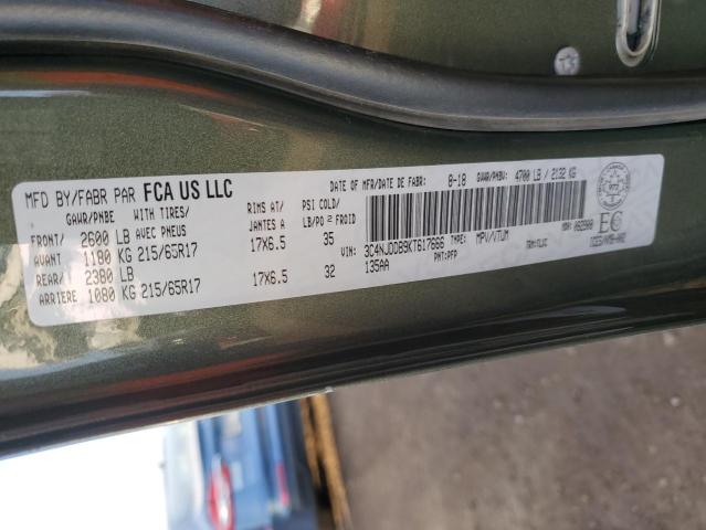 2019 JEEP COMPASS TR 3C4NJDDB9KT617666