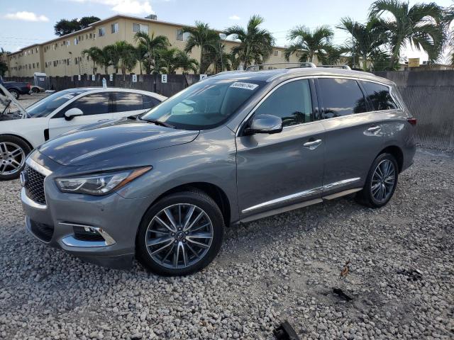 INFINITI QX60 LUXE 2019 gray  gas 5N1DL0MM5KC529186 photo #1