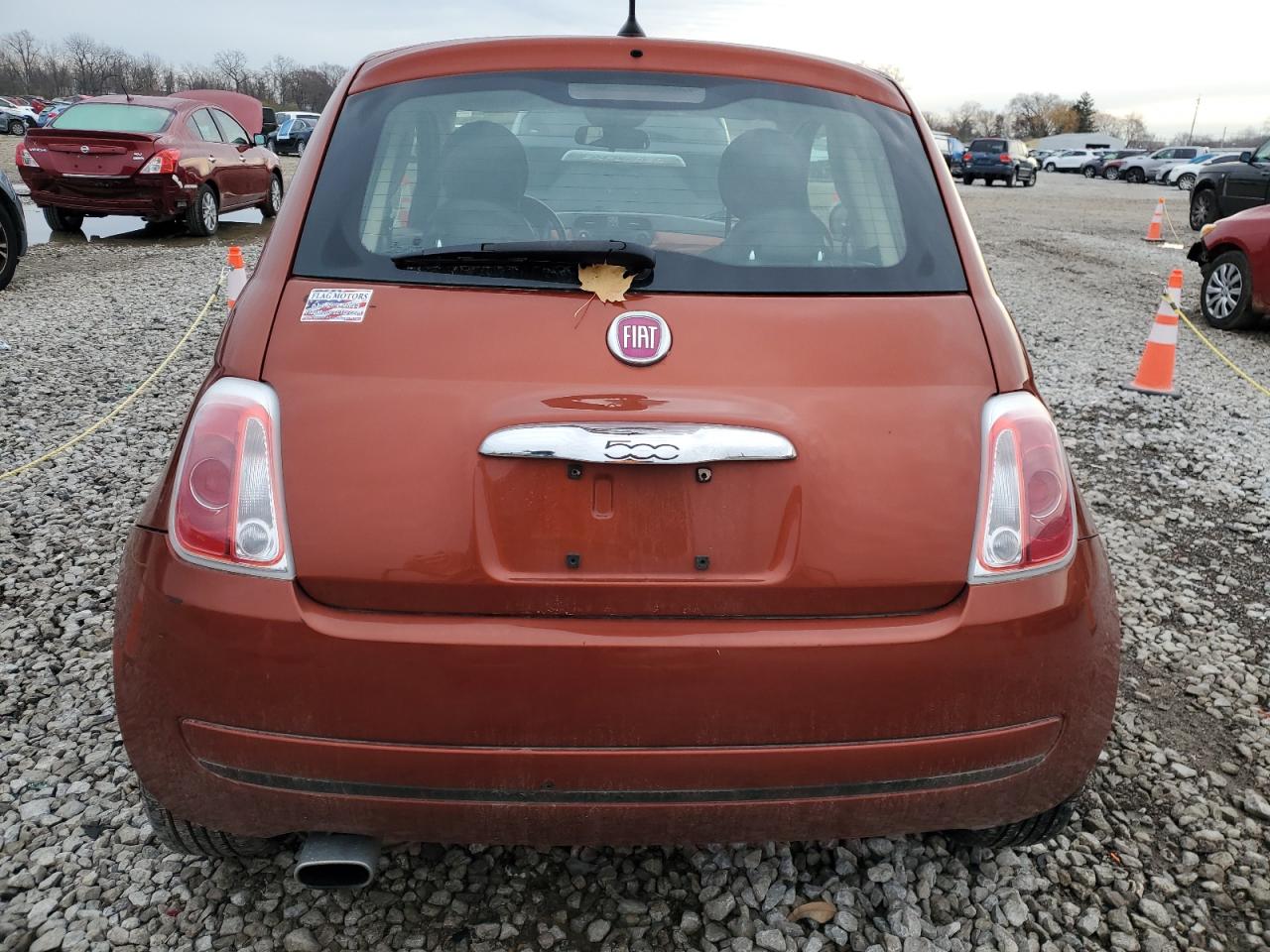 Lot #3009099510 2015 FIAT 500 POP