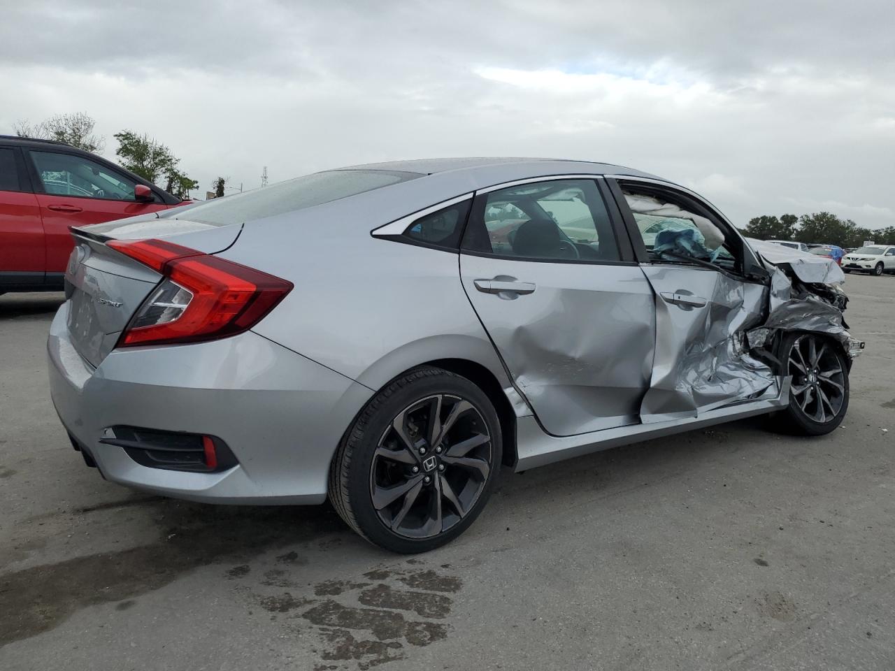 Lot #3003098677 2019 HONDA CIVIC SPOR