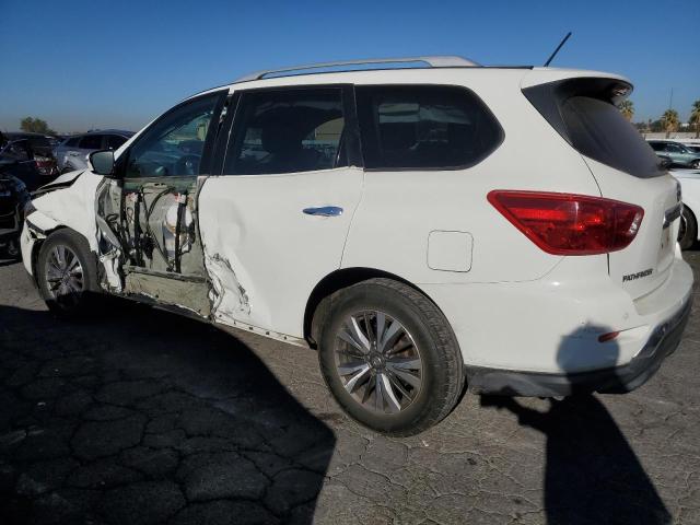 NISSAN PATHFINDER 2017 white  gas 5N1DR2MN1HC681641 photo #3