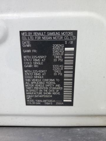 2019 NISSAN ROGUE S - KNMAT2MT4KP519204