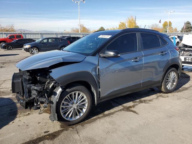 HYUNDAI KONA SEL 2019 gray  gas KM8K2CAA2KU333688 photo #1