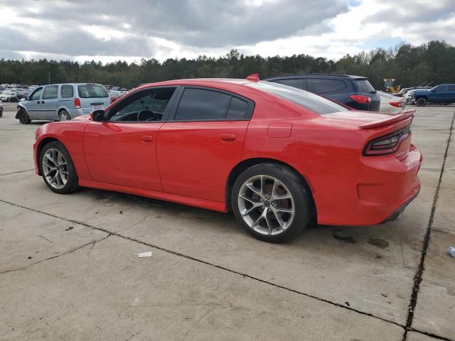 DODGE CHARGER GT 2021 red  flexible fuel 2C3CDXHG0MH619750 photo #3