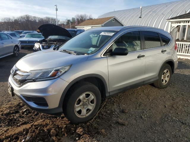 HONDA CR-V LX 2015 silver  gas 2HKRM4H32FH694087 photo #1