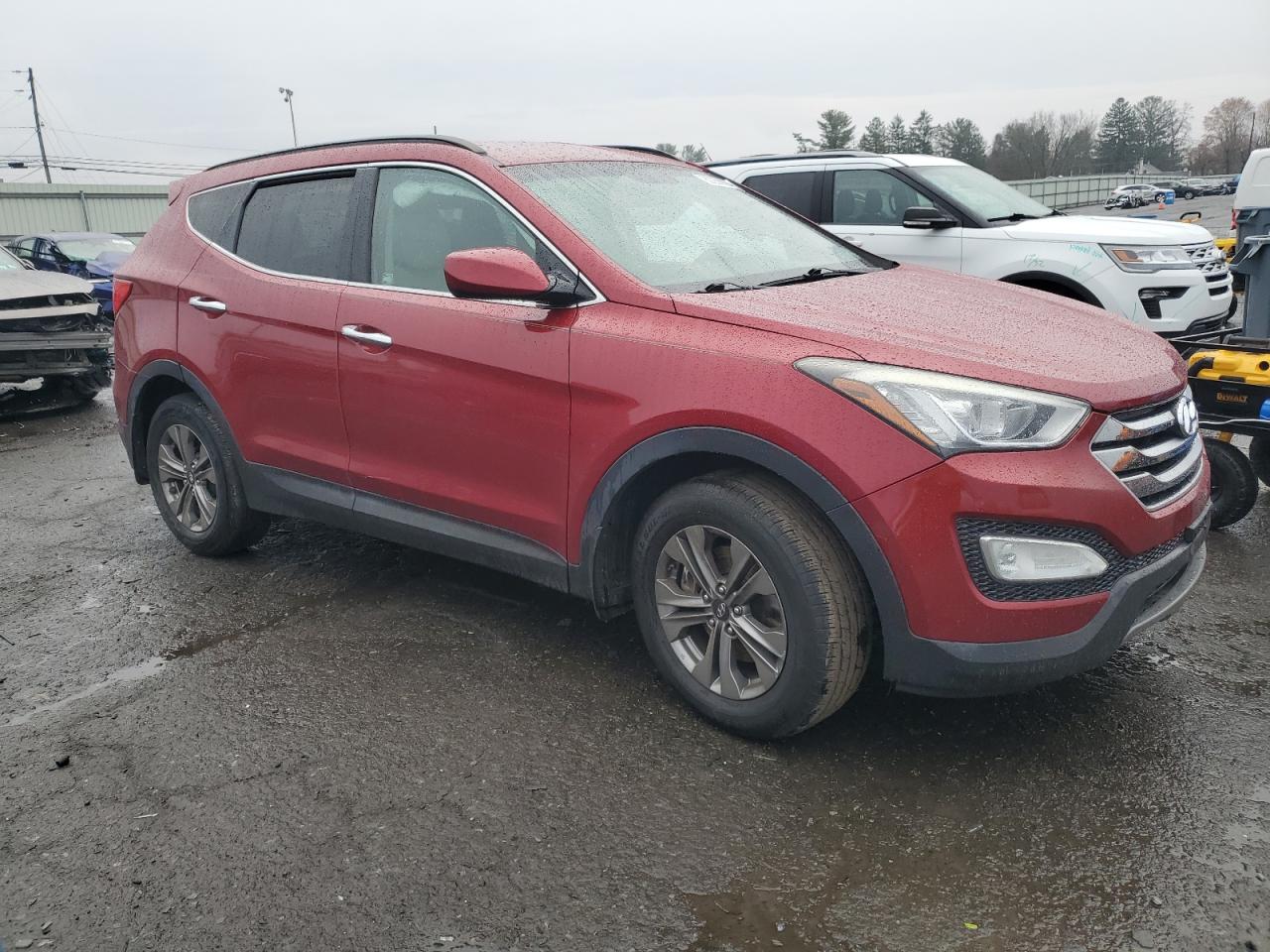 Lot #3033236894 2015 HYUNDAI SANTA FE S