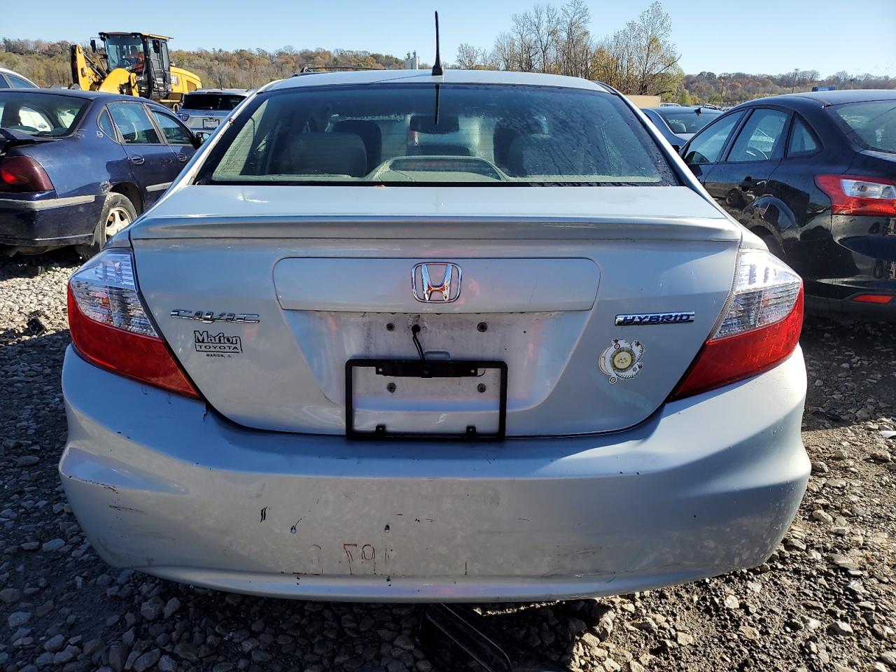 Lot #3024717616 2012 HONDA CIVIC HYBR