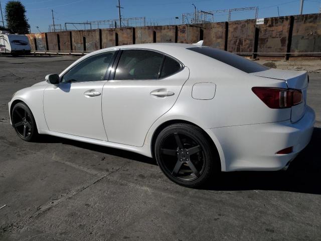 LEXUS IS 250 2012 white sedan 4d gas JTHBF5C28C5159386 photo #3