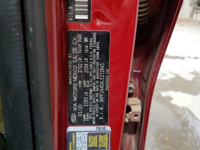 2020 KIA FORTE FE - 3KPF24AD4LE212845