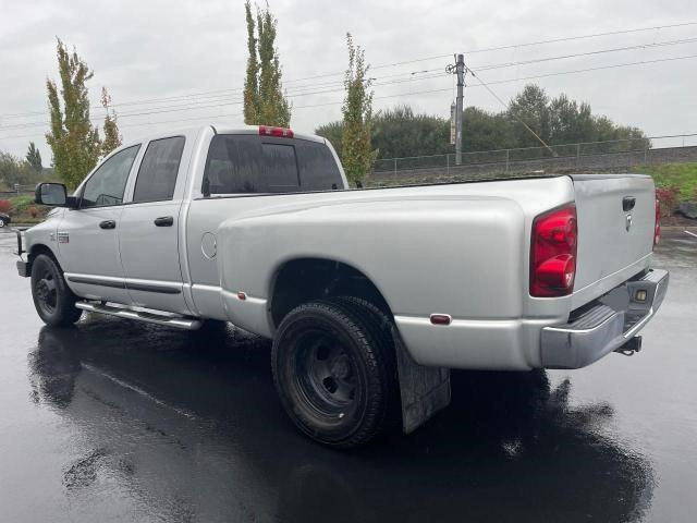 DODGE RAM 3500 S 2007 silver crew pic diesel 3D7ML48A37G793593 photo #4