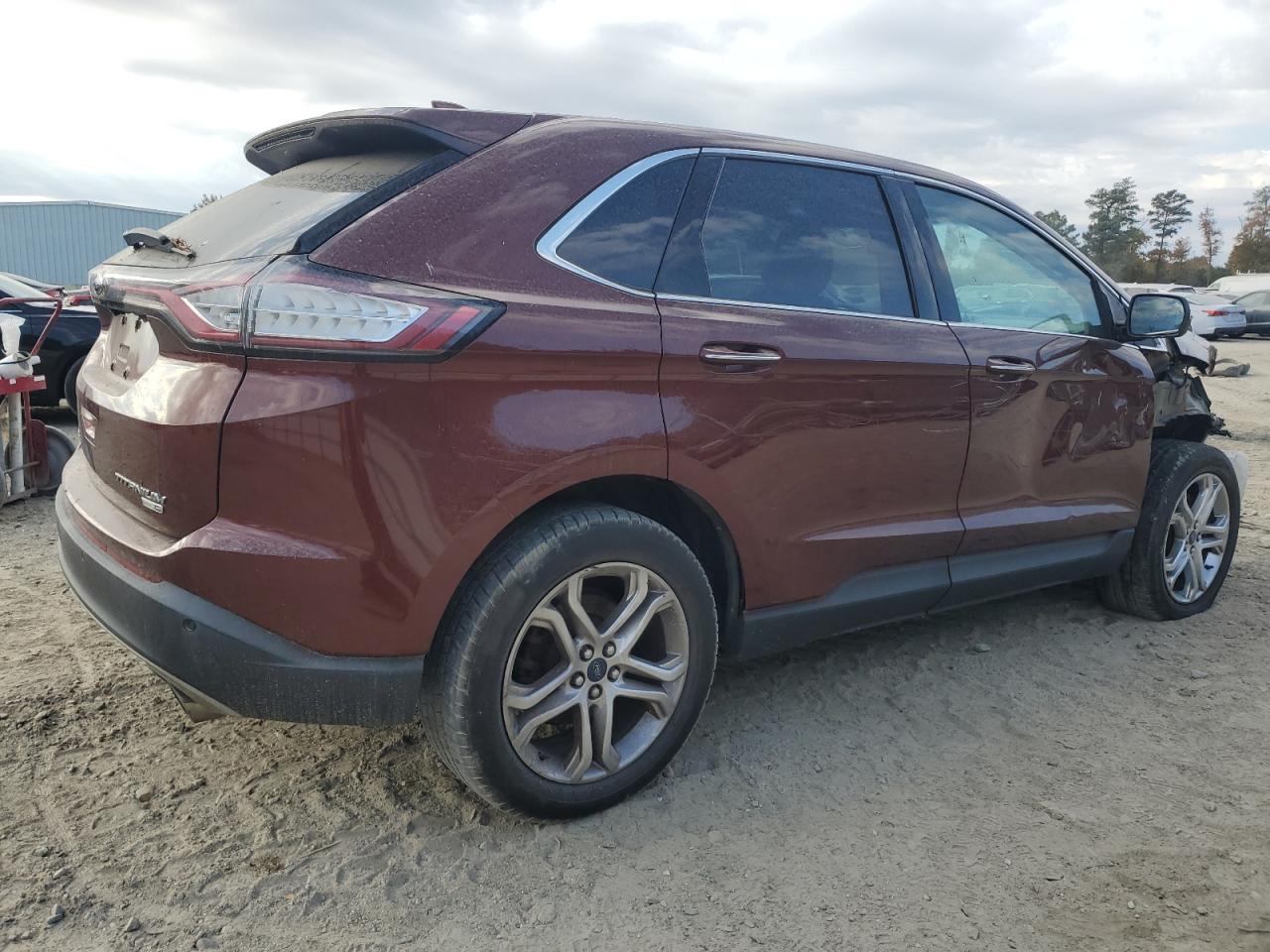 Lot #3028387813 2015 FORD EDGE TITAN