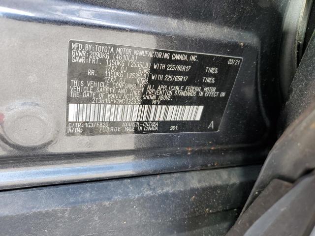 2021 TOYOTA RAV4 LE - 2T3H1RFV2MC132932