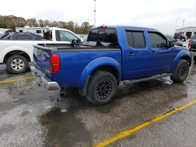 NISSAN FRONTIER S 2015 blue crew pic gas 1N6AD0EVXFN713042 photo #4