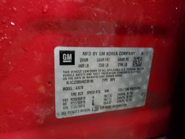 2017 BUICK ENCORE SPO - KL4CJ2SB5HB238196
