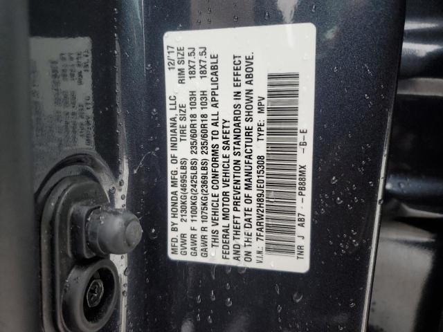 2018 HONDA CR-V EXL - 7FARW2H89JE015308