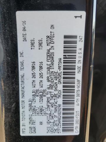 2016 TOYOTA TACOMA DOU - 5TFCZ5AN8GX029290
